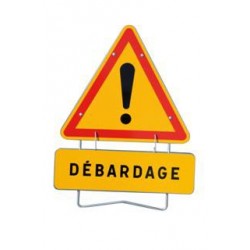 panneau de signalisation AK14 "DEBARDAGE"