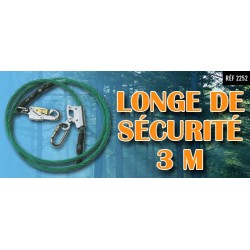 longe de sécurité 4m