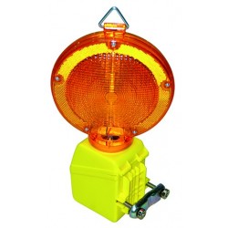 Lampe de chantier clignotante