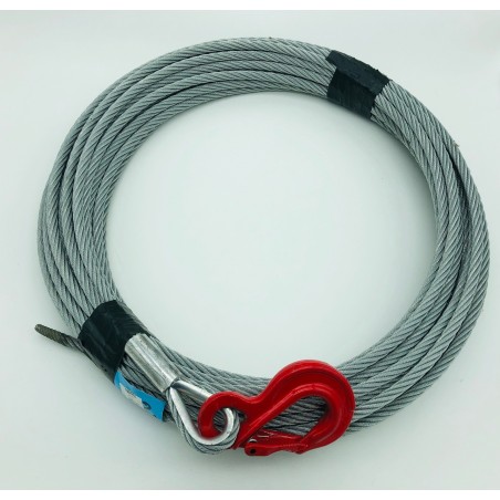 Câble d'acier pour treuil 2mm 6 mètres - Sistemas24H